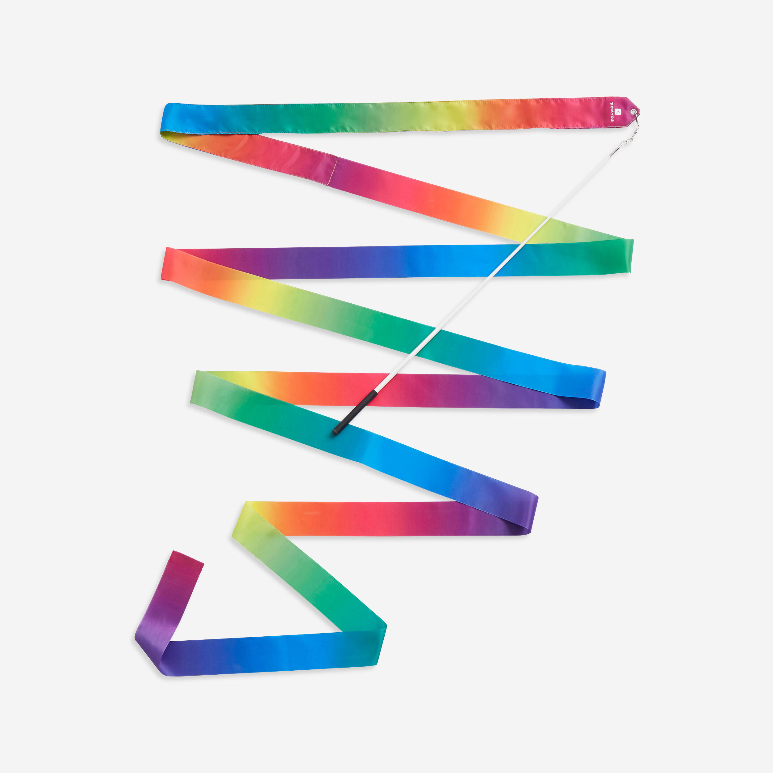 DOMYOS Rhythmic Gymnastics (RG) 6 m Ribbon - Multicoloured