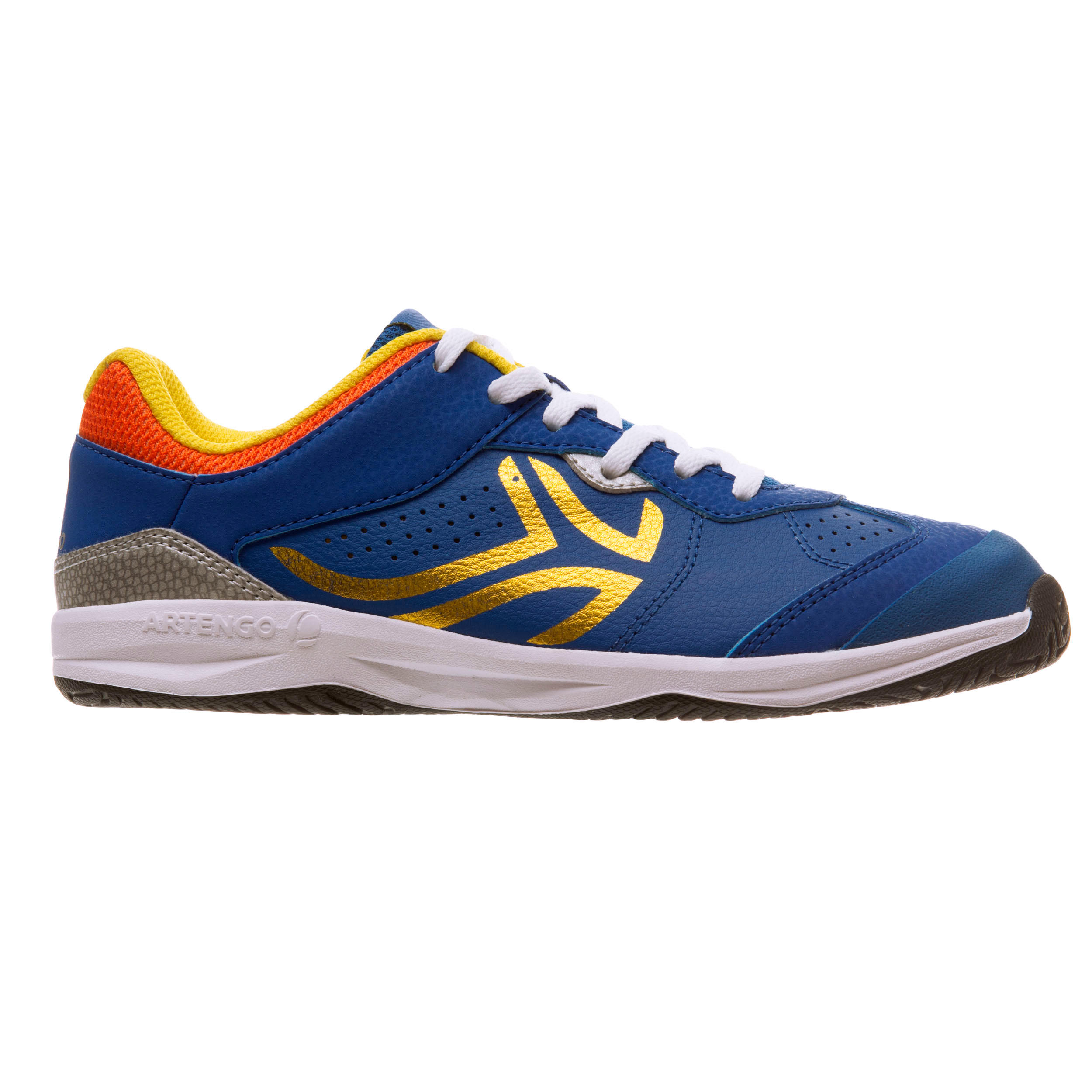 TS760 Kids Tennis Shoes Rainbow Blue ARTENGO Decathlon