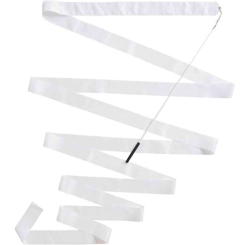 Rhythmic Gymnastics (RG) 6 m Ribbon - Customisable White
