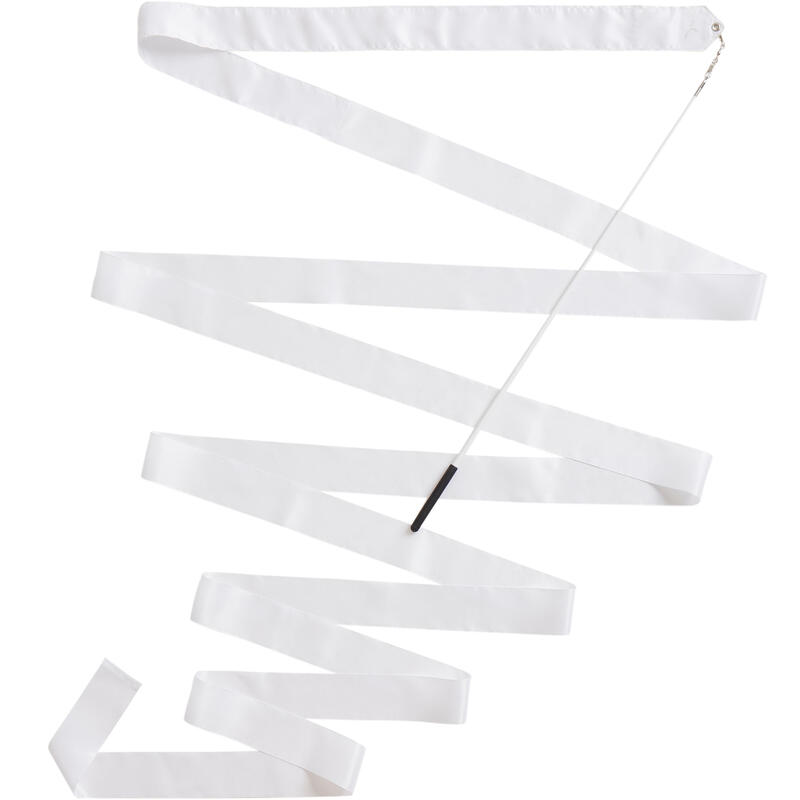 Ruban de Gymnastique Rythmique (GR) de 6 mètres Blanc personnalisable