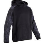 Domyos Warme hoodie voor gym jongens 100