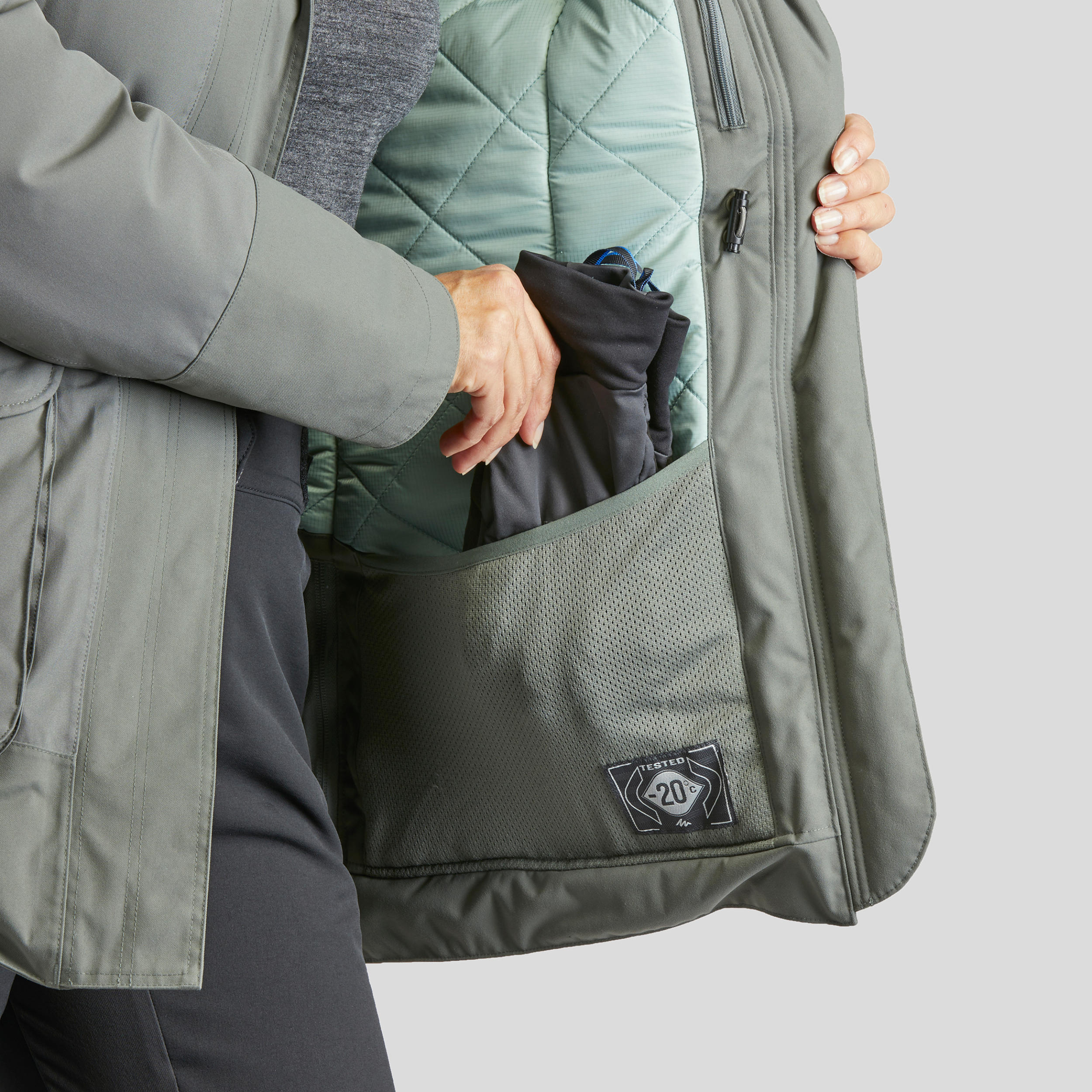 

Women's Hiking Warm Waterproof Parka SH500 U-Warm -  By QUECHUA | Decathlon