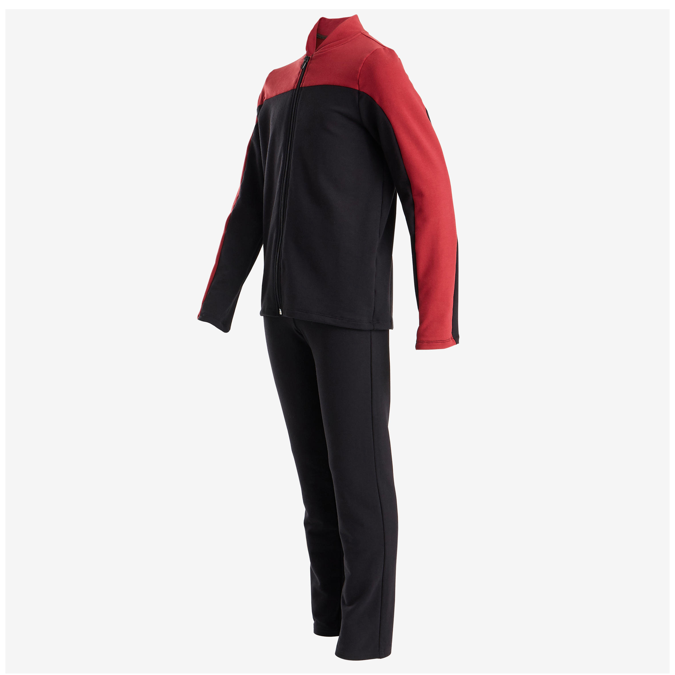 boys burgundy tracksuit