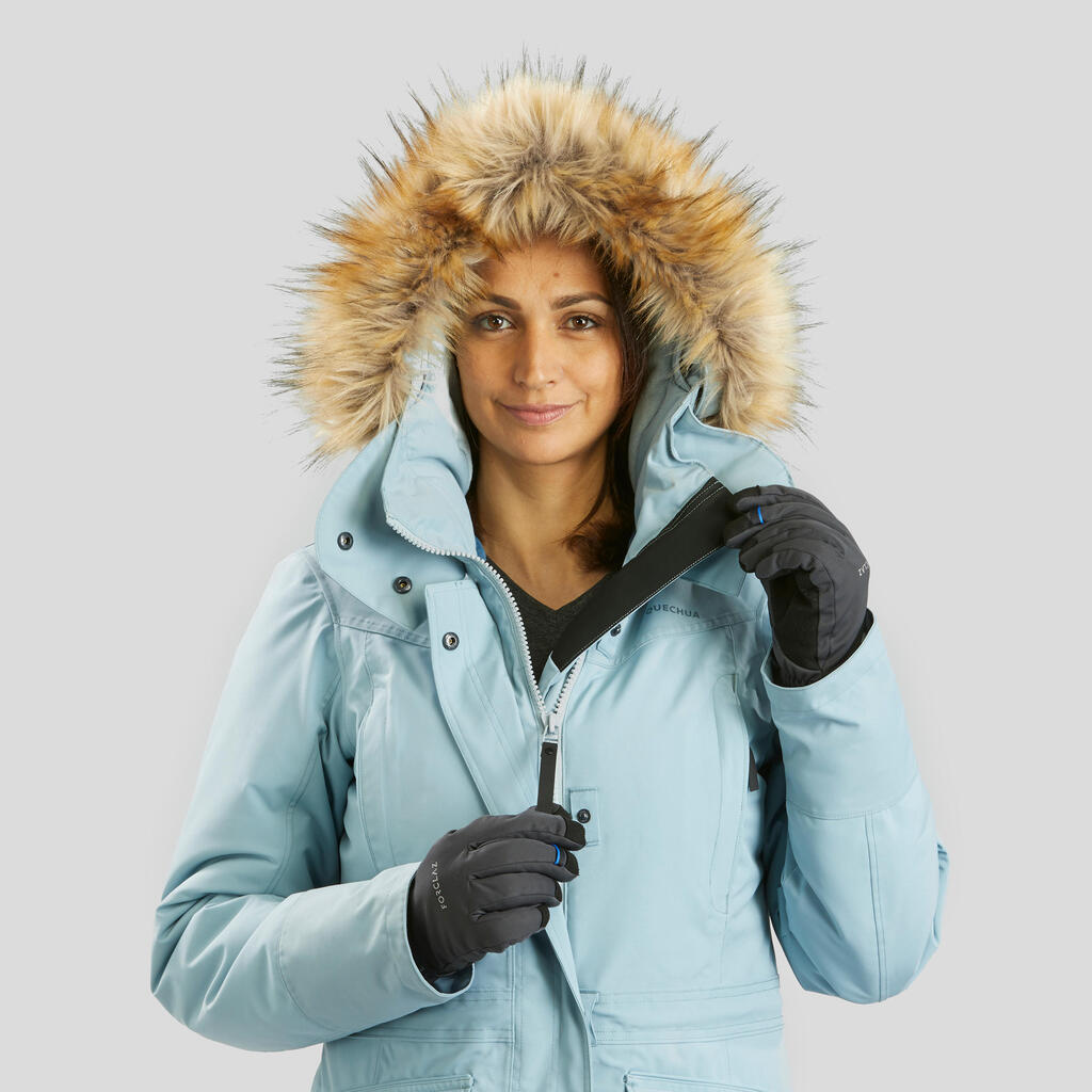 Parka Damen bis -20 °C wasserdicht Winterwandern - SH900