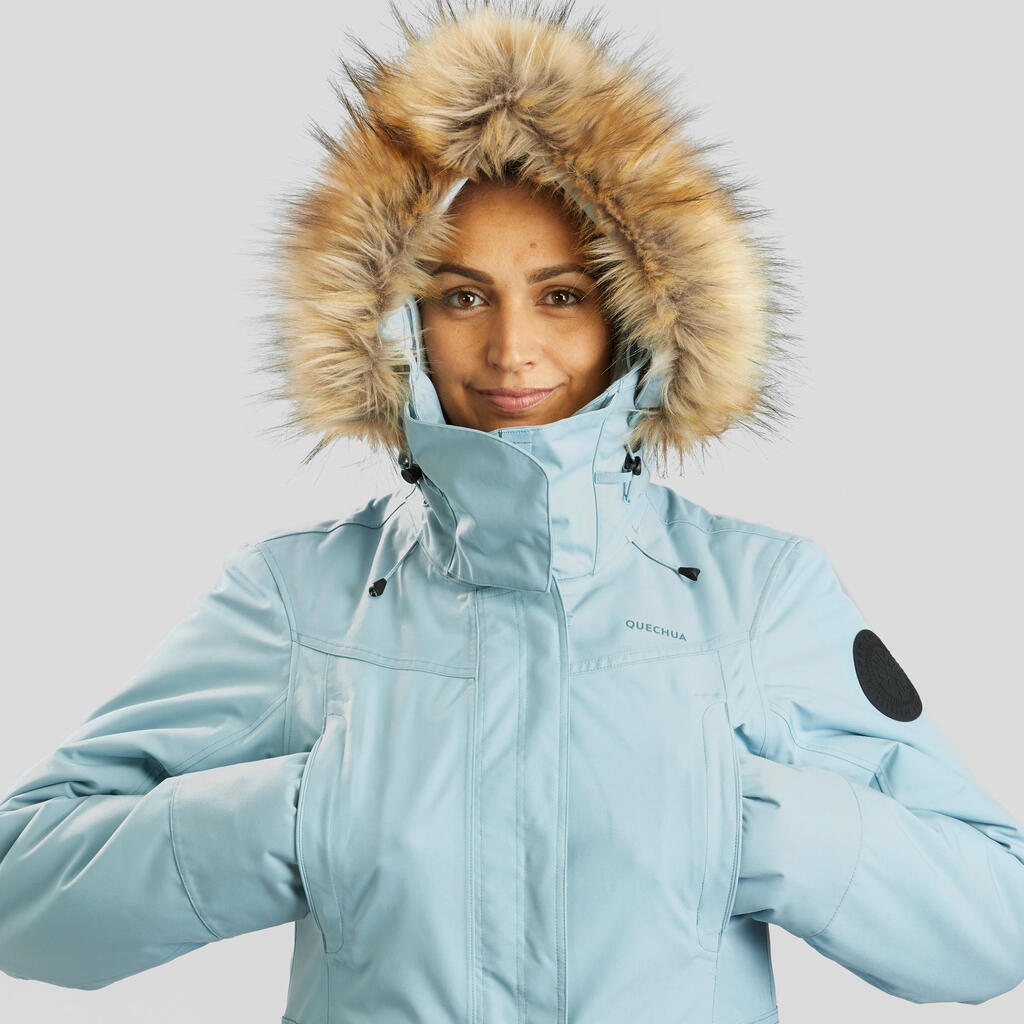 Parka Damen bis -20 °C wasserdicht Winterwandern - SH900