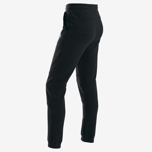 500 Gym Esofman Alti Slim Cocuk Pamuklu Siyah Domyos