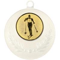 Pastille adhésive "Ski de fond" pour récompenses sportives