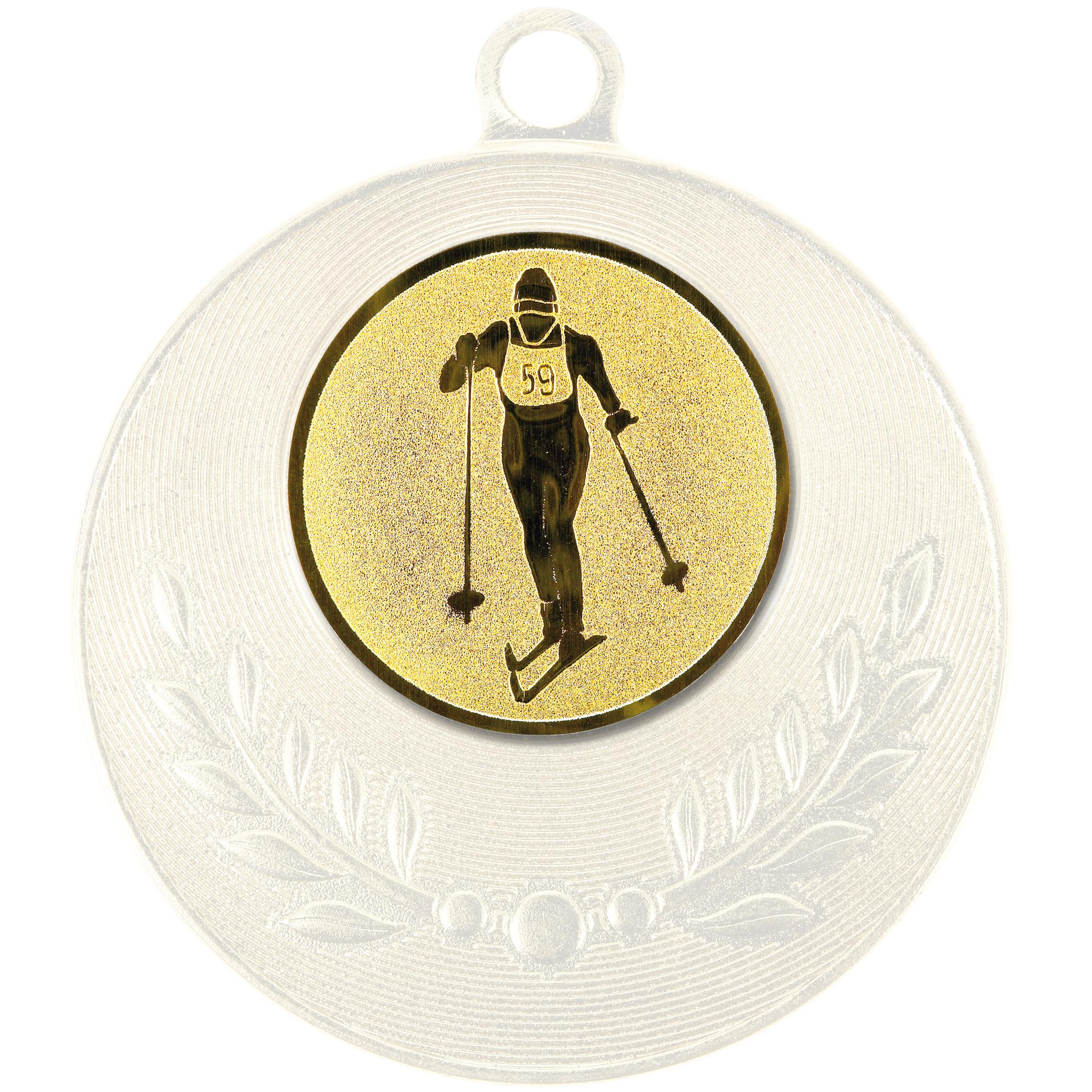 Cross-country ski" sticker for sports awards