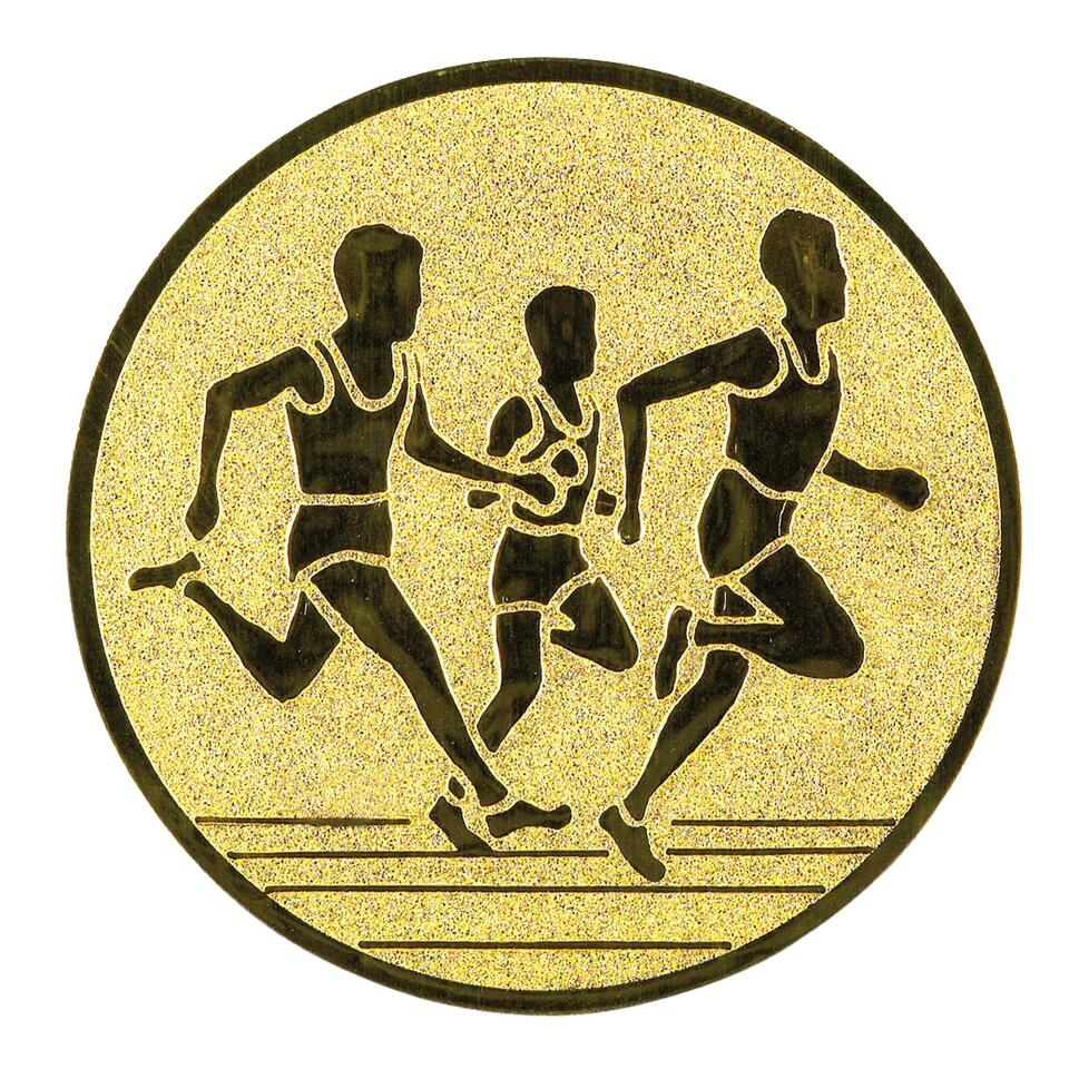Naklejka "Bieganie" na nagrody sportowe