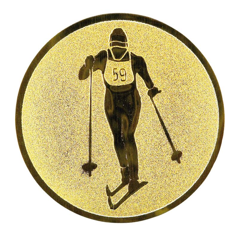 Sports Award Adhesive "Cross-Country Skiing" Sticker