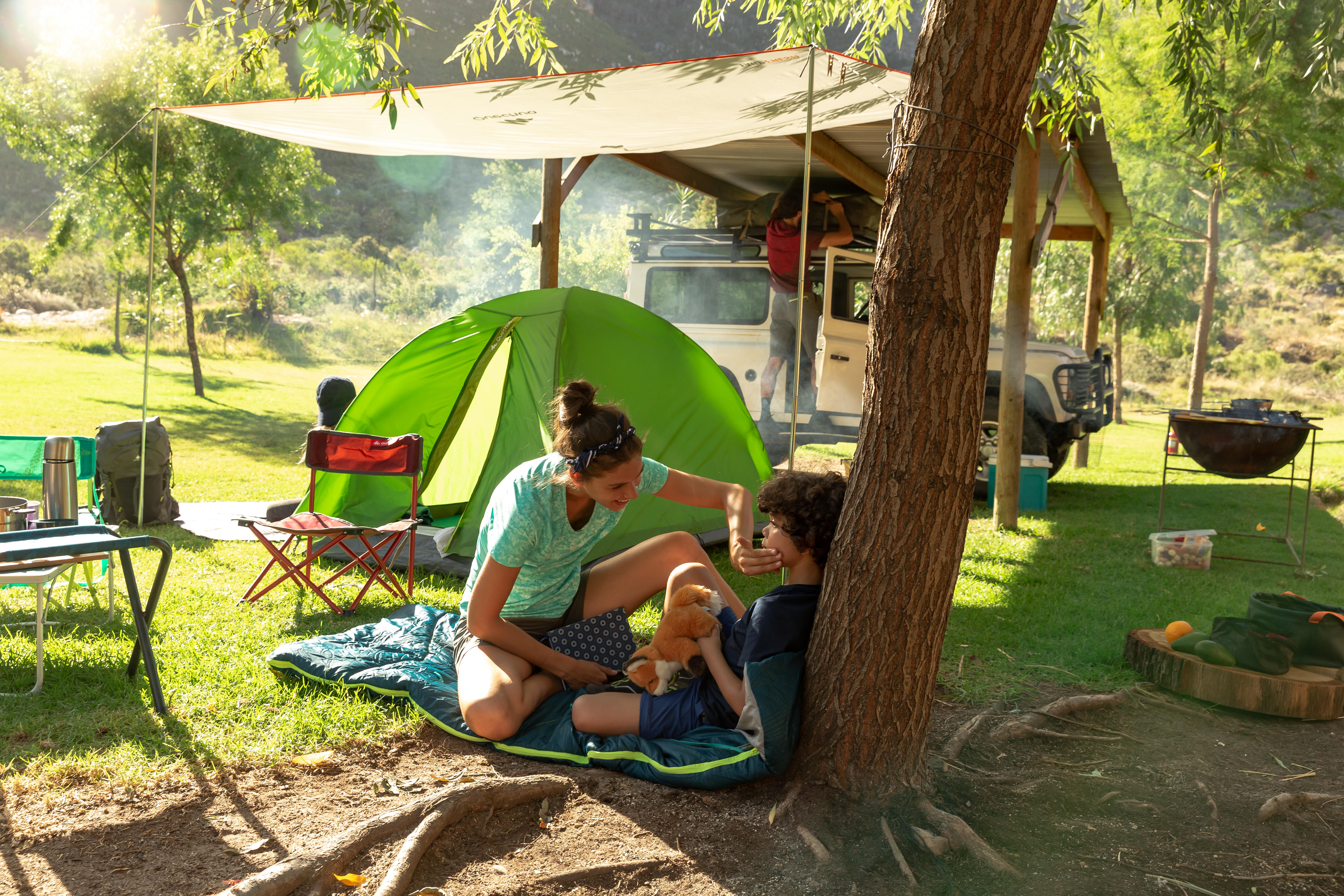 

Camping tent 2 person - Green