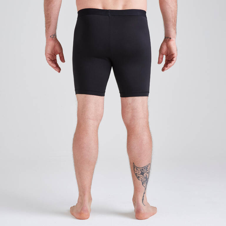 Adult Base Layer Shorts Keepdry 100 - Black