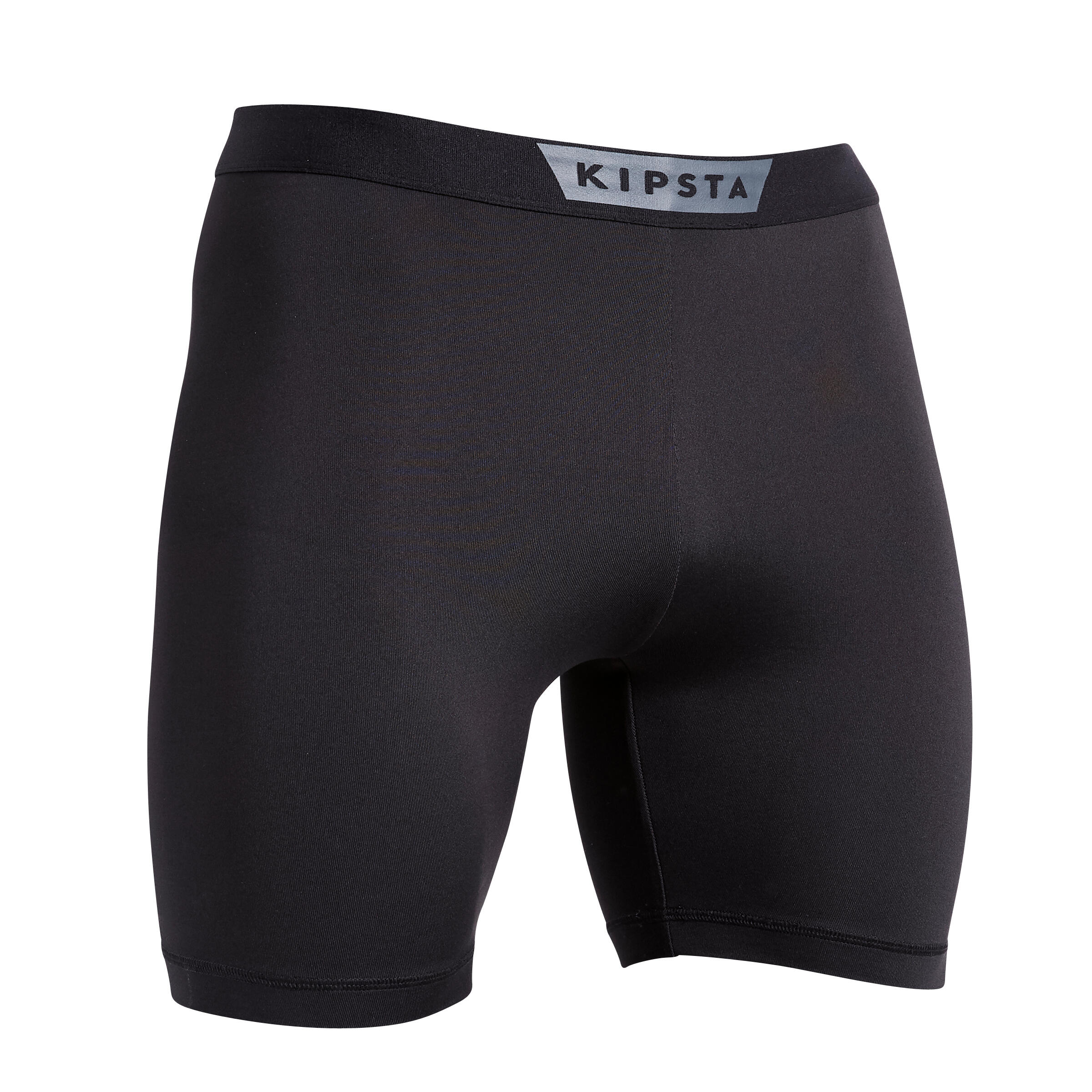 Sous-short de football Keepdry 100 noir - KIPSTA