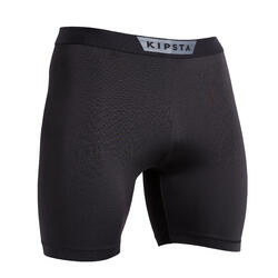 Short Térmico Fútbol Adulto Kipsta Keepdry 100 negro