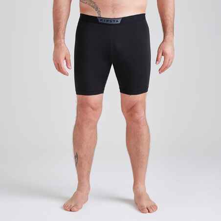 Adult Base Layer Shorts Keepdry 100 - Black