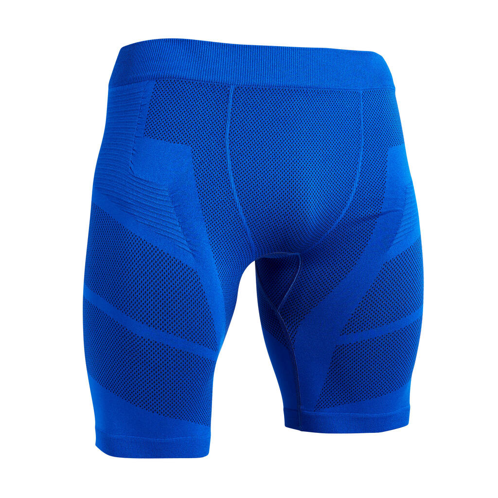 Men's Football Undershorts Keepdry 500 - Indigo Blue