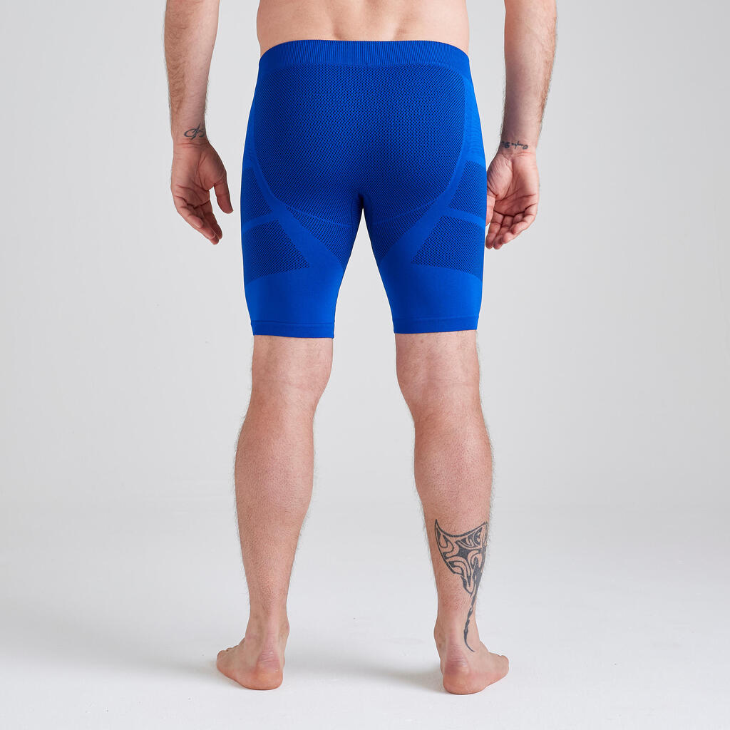 Men's Football Undershorts Keepdry 500 - Indigo Blue