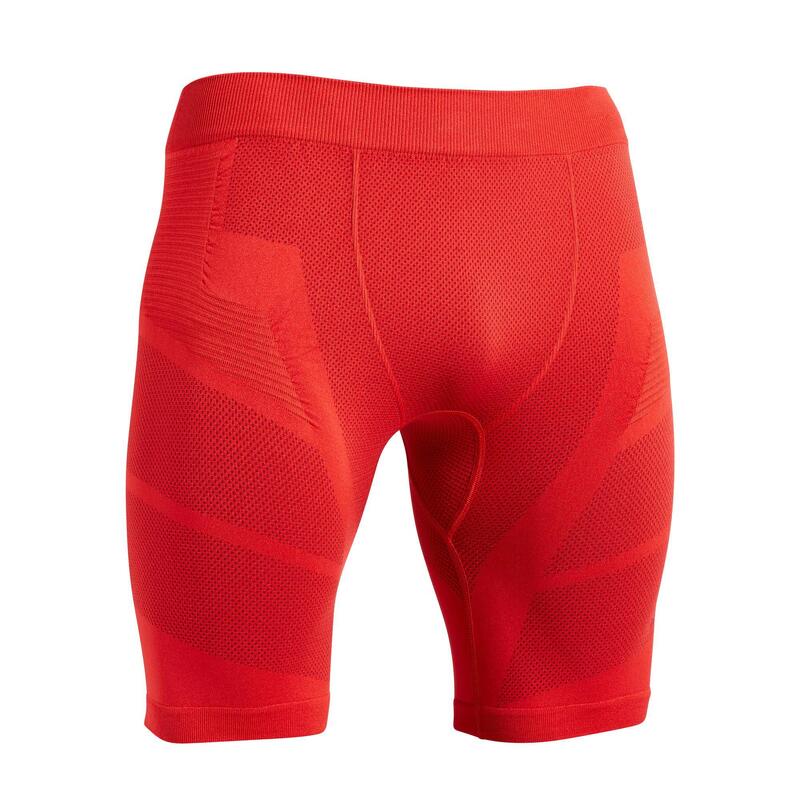 Sous-short Keepdry 500 homme football rouge