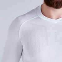 Adult breathable football base layer, white