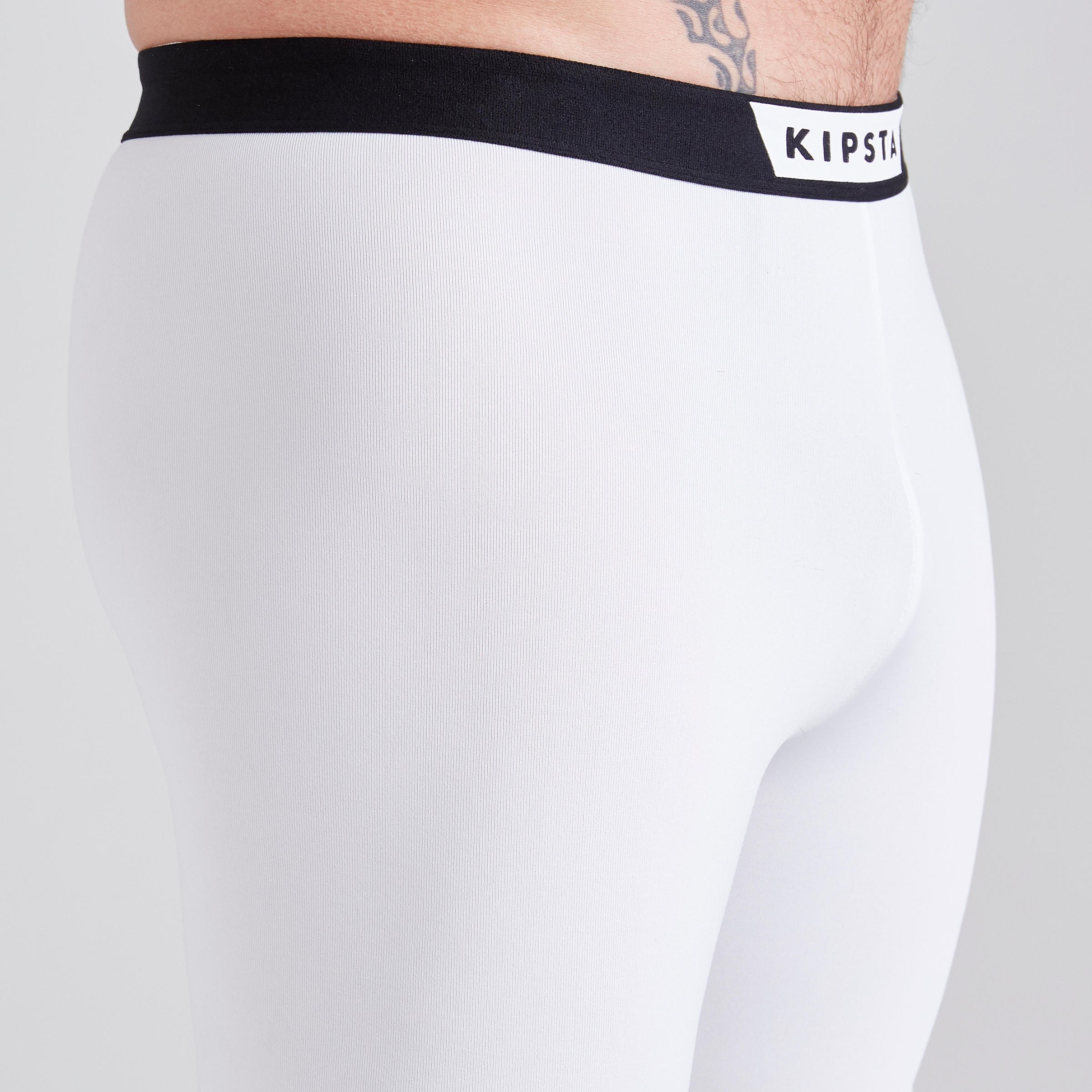 Sous-short de foot mixte Keepcomfort blanc 9/15