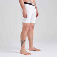 Adult Football Undershorts Keepdry 100 - White