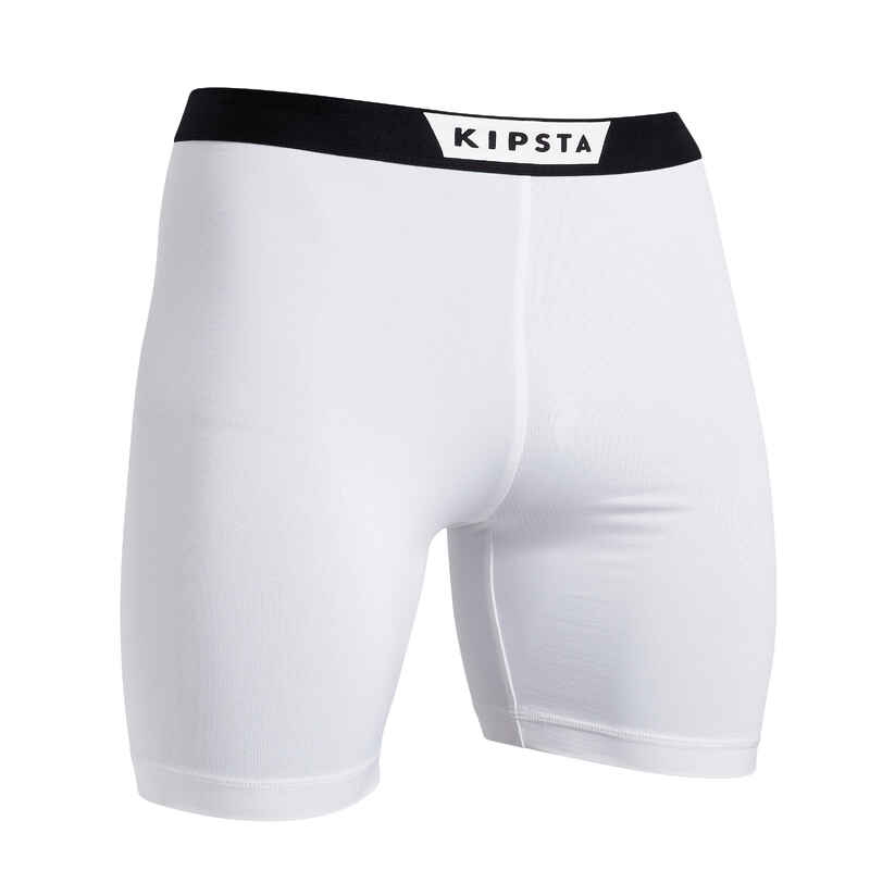 Adult Football Undershorts Keepdry 100 - White