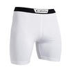 Short Térmico Fútbol Adulto Kipsta Keepdry 100 blanco