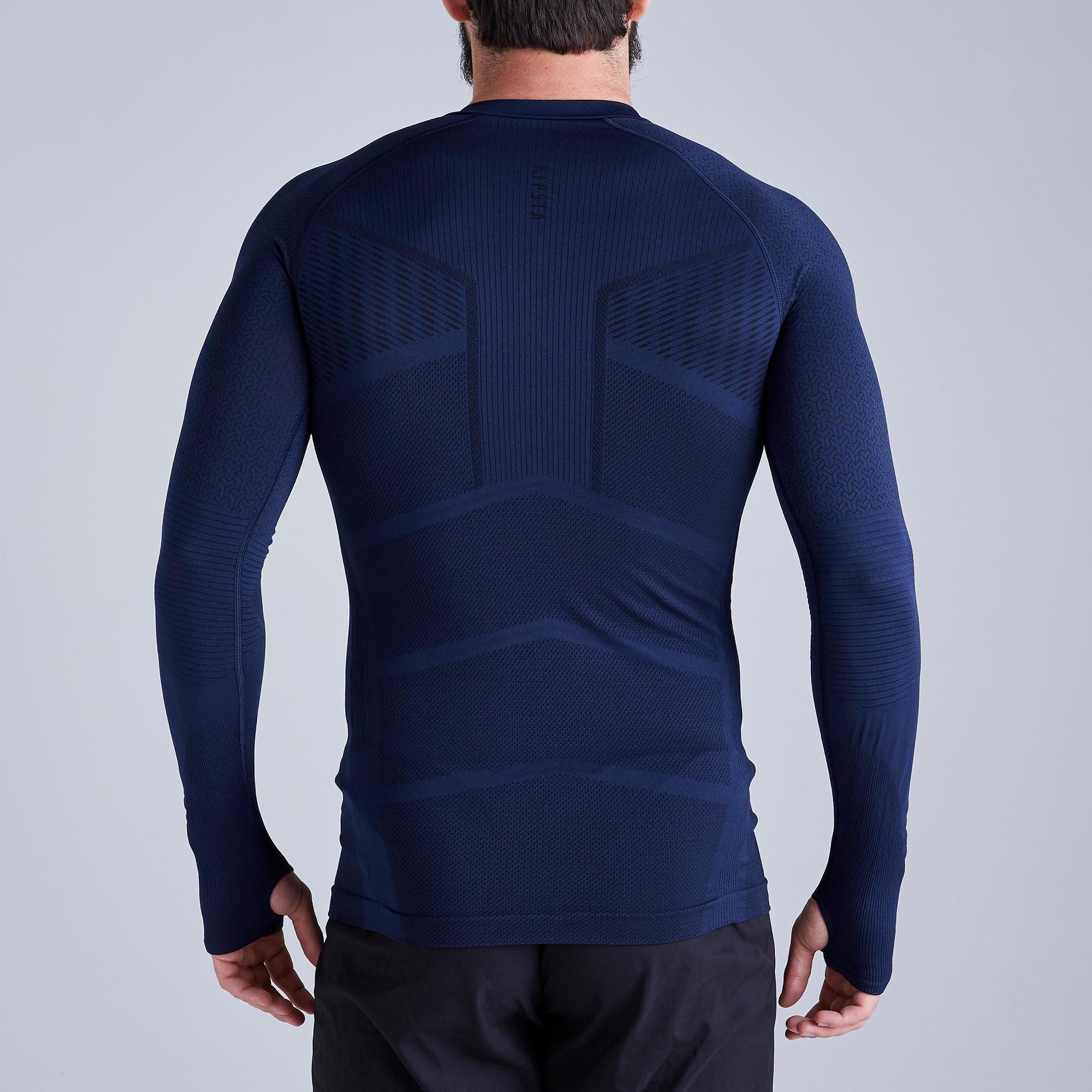 Maglia termica KEEPDRY 500 verde militare KIPSTA | DECATHLON