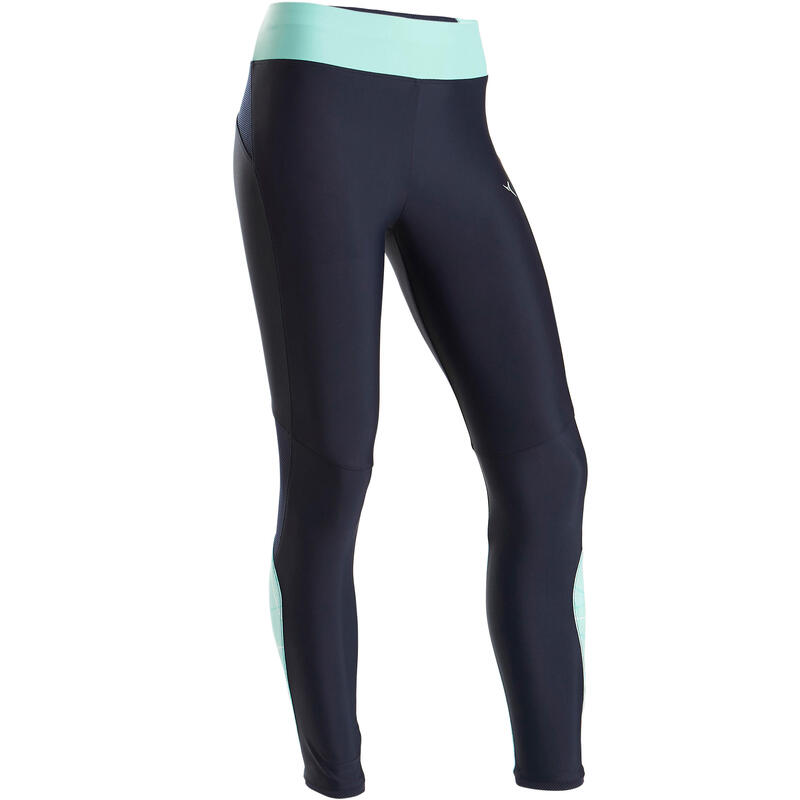 Legging respirant S900 fille GYM ENFANT bleu AOP