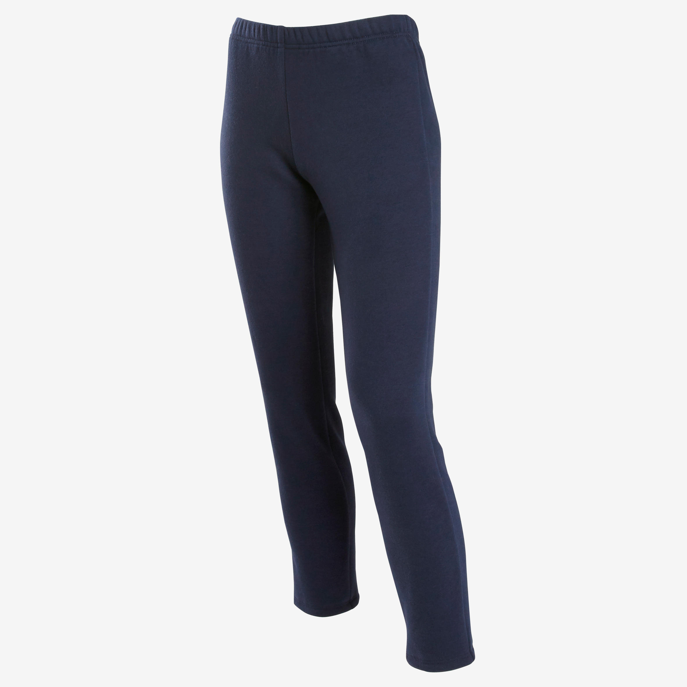 Kids' Basic Fleecy Zip Tracksuit Warmy - Green/Navy 6/6