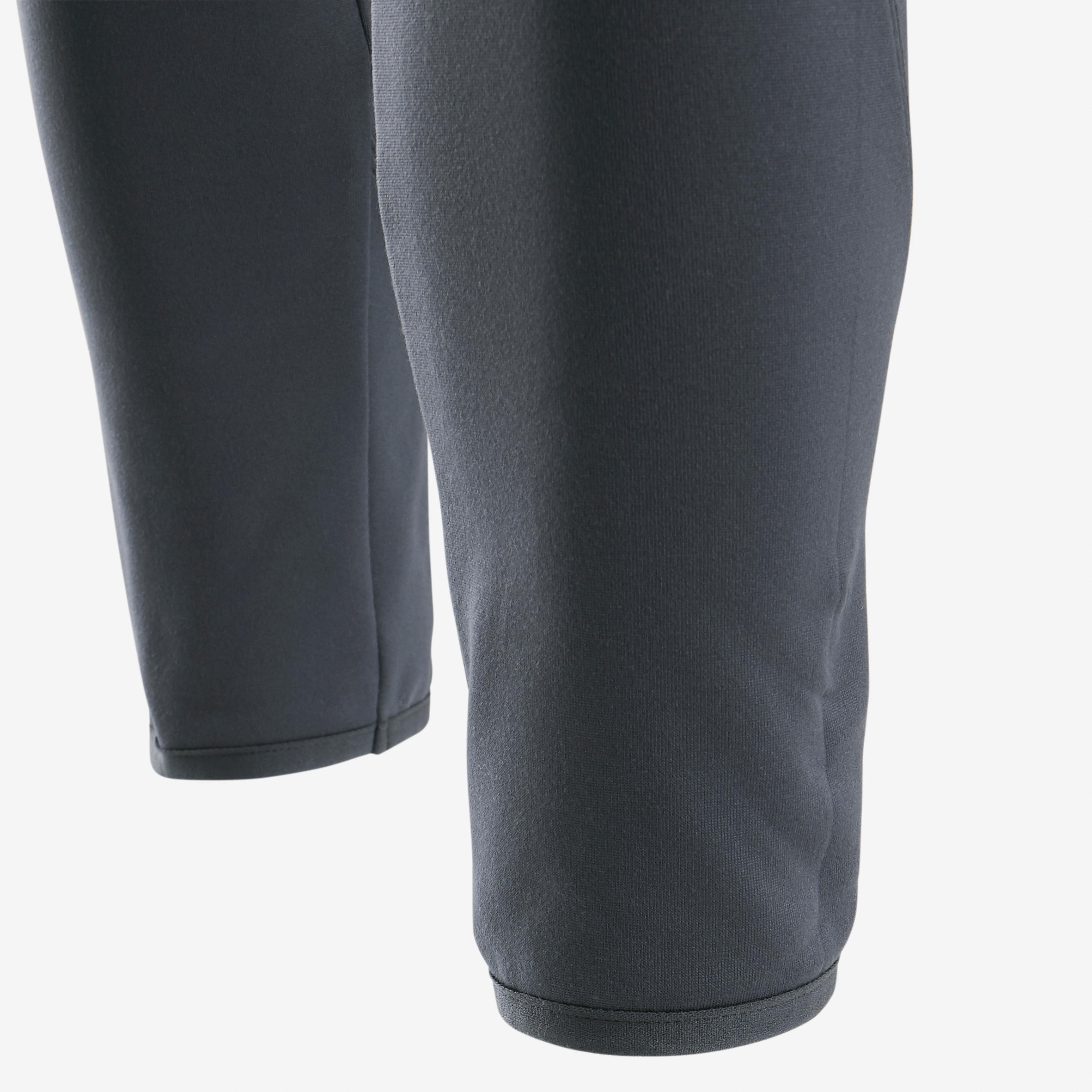 S500 Girls' Warm Breathable Gym Bottoms - Navy/Pink Print Waistband 6/6