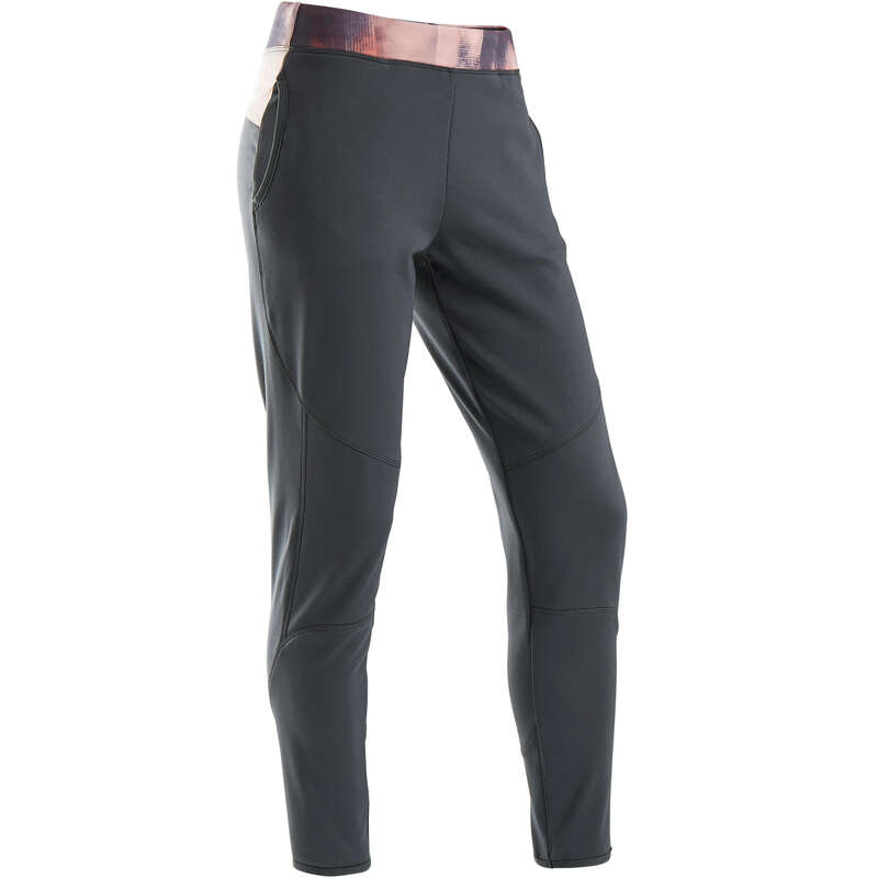 GIRL EDUCATIONAL GYM COLD WEATHER APP Clothing - S500 Girls' Warm Gym Bottoms DOMYOS - Bottoms