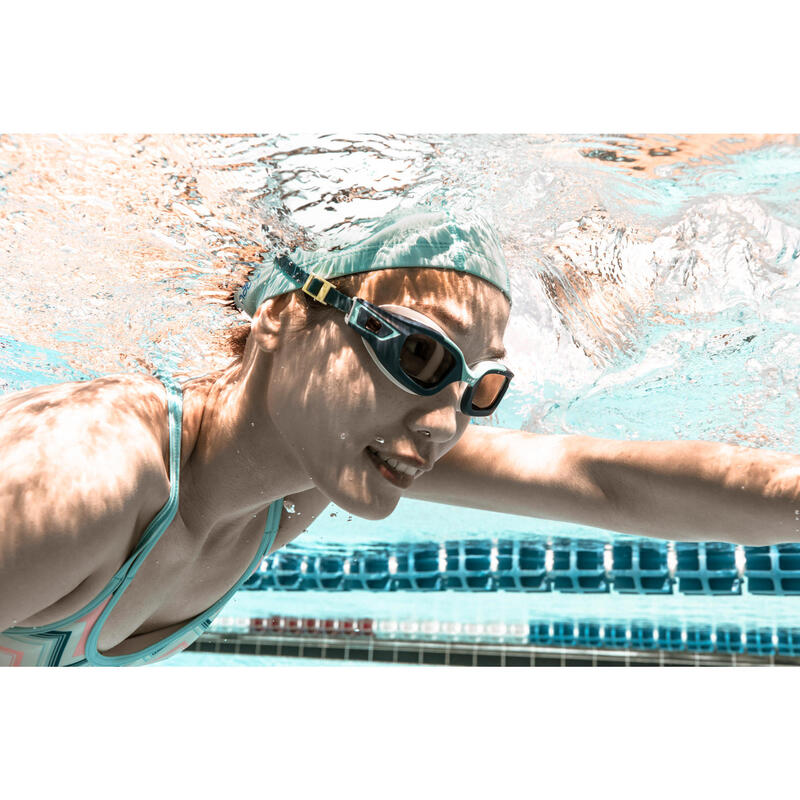 Schwimmbrillen-Glas Stärke -2.00 für Schwimmbrille Selfit Grösse S getönt