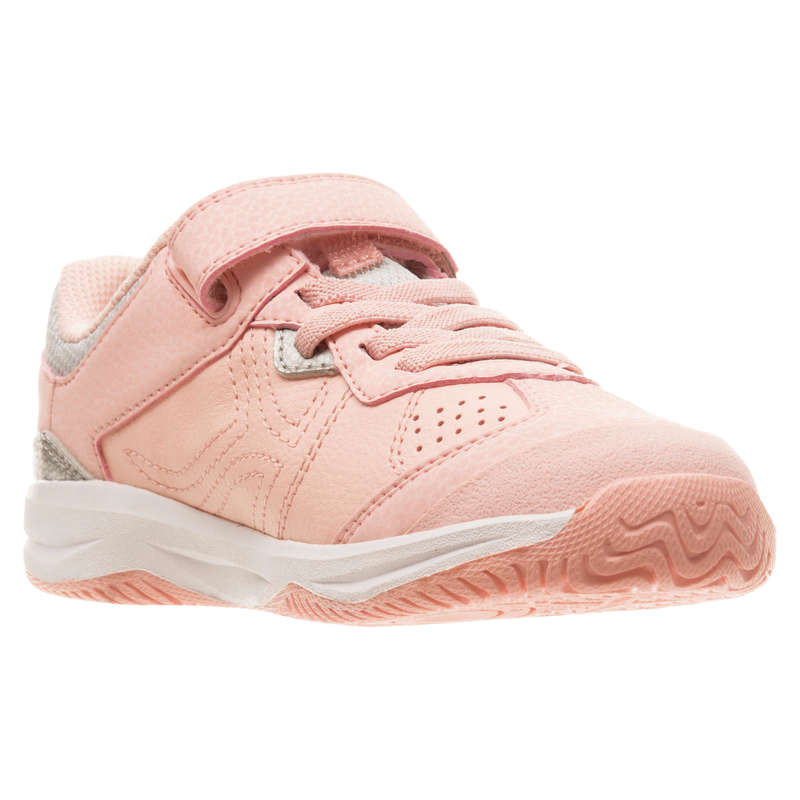 ARTENGO TS160 Kids' Tennis Shoes Pink Decathlon
