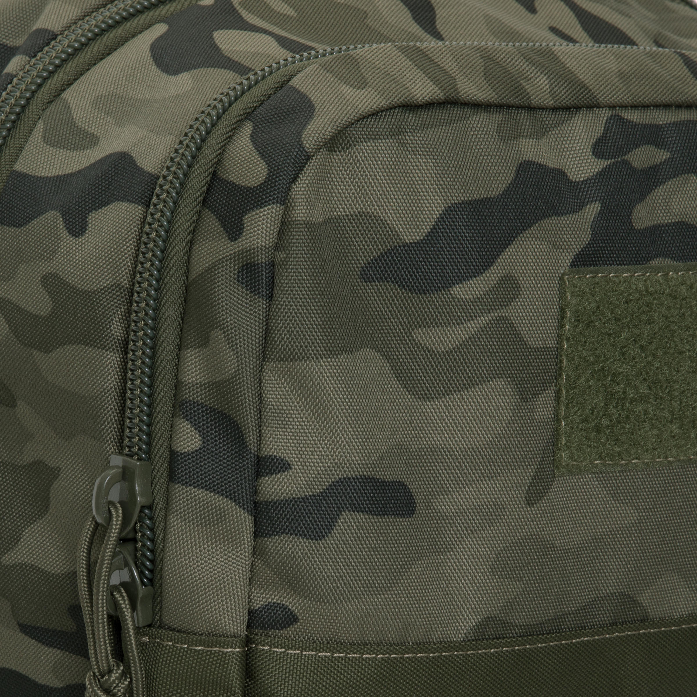 Hunting Backpack 20 Litre - Green Camouflage 8/10