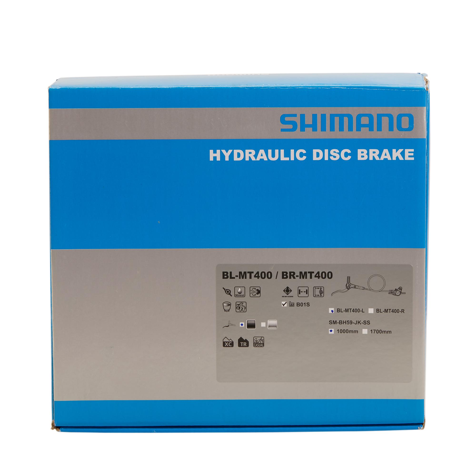 shimano mt400 brake set