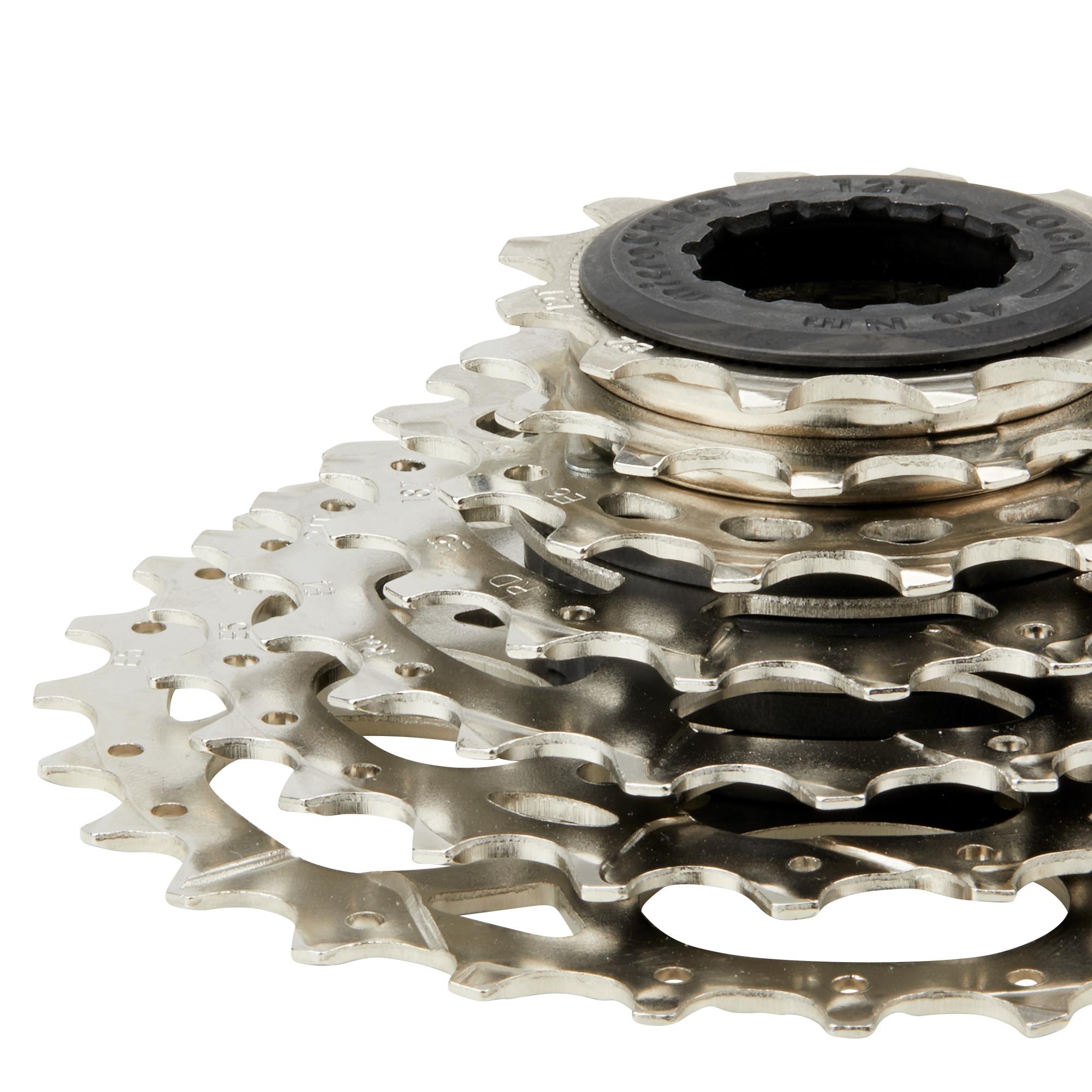 Bicycle Cassette Btwin 7-speed 12-28t - Silver
