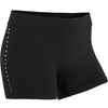 900 Women's Artistic Gymnastics Shorts - Black Rhinestones