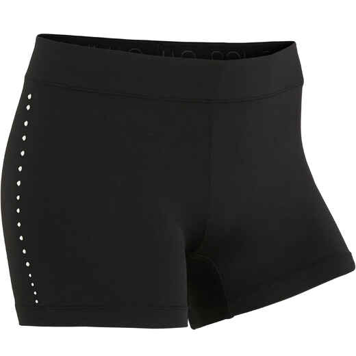 
      900 Women's Artistic Gymnastics Shorts - Black Rhinestones
  