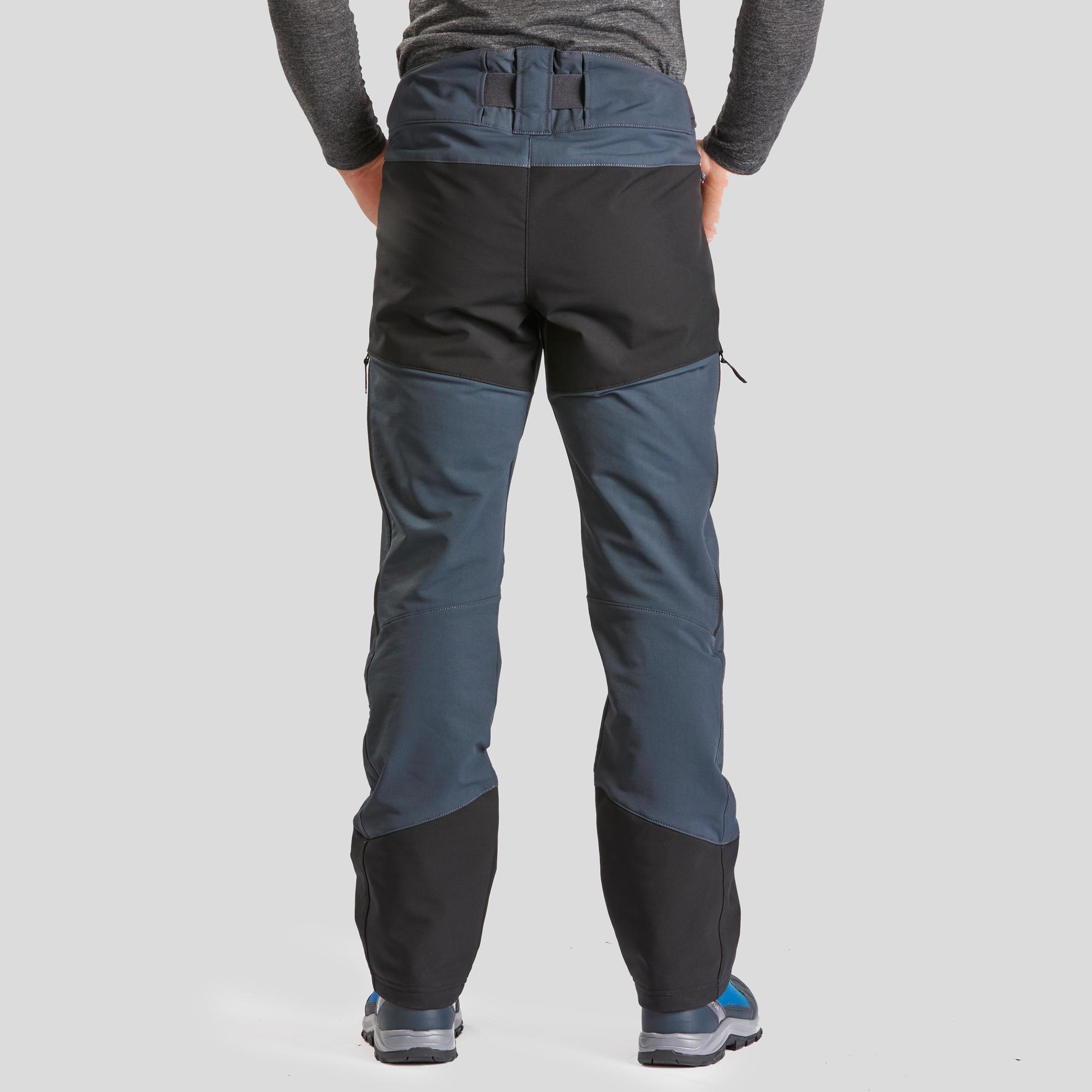 Men’s Warm Water-repellent Ventilated Hiking Trousers - SH500 MOUNTAIN VENTIL   4/9
