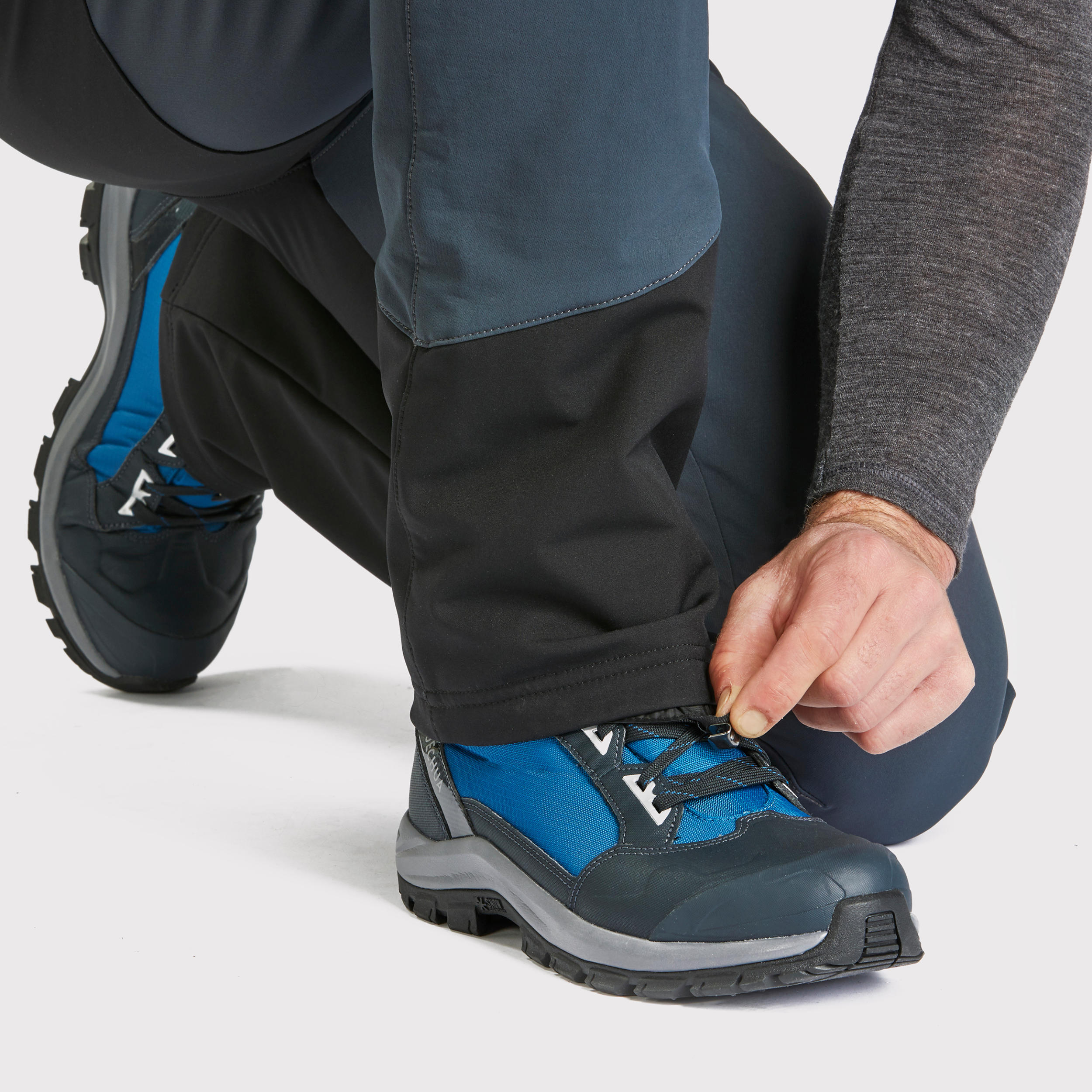Men’s Water-Repellent Hiking Pants – SH 500 Mountain Ventil - QUECHUA