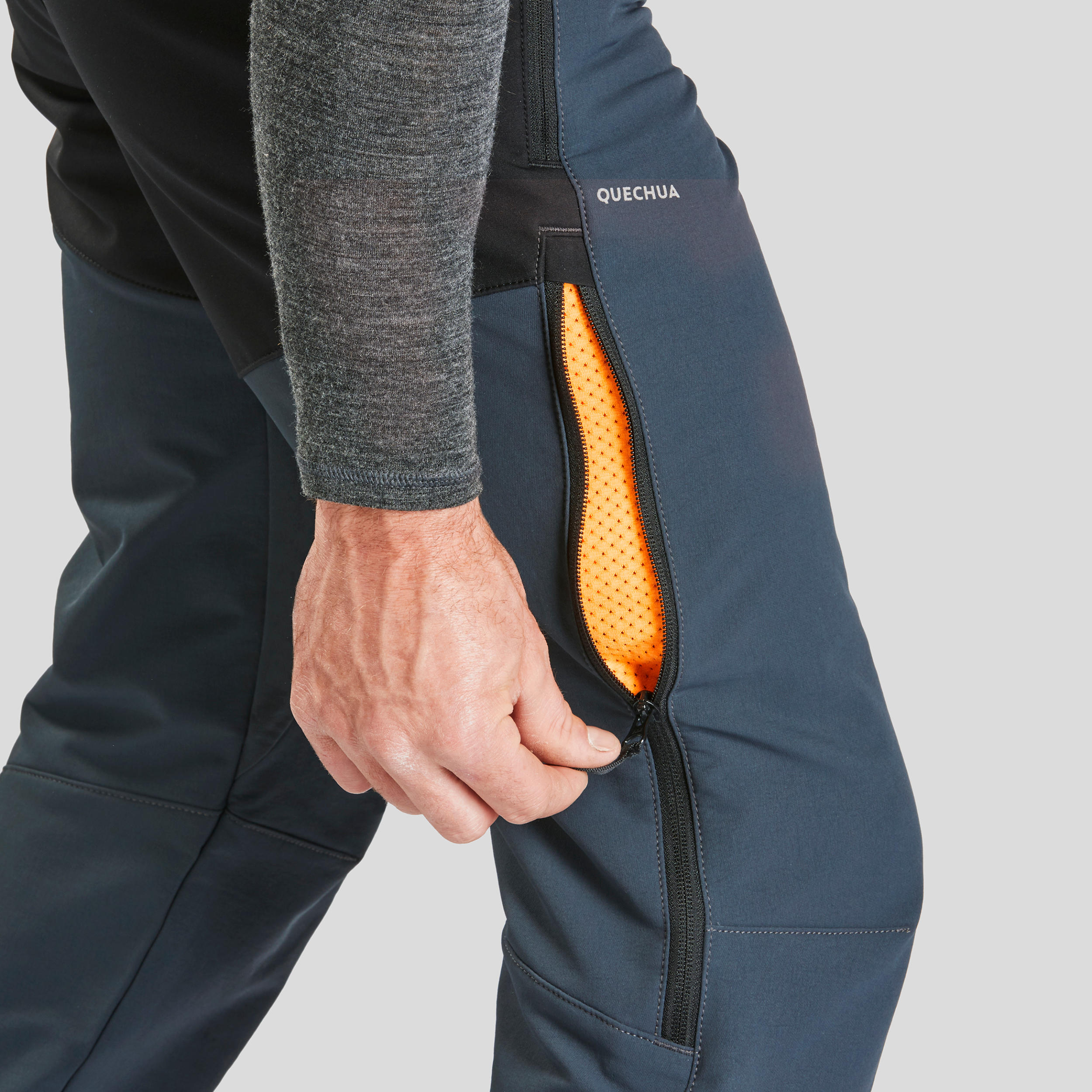 Men’s Water-Repellent Hiking Pants – SH 500 Mountain Ventil - QUECHUA