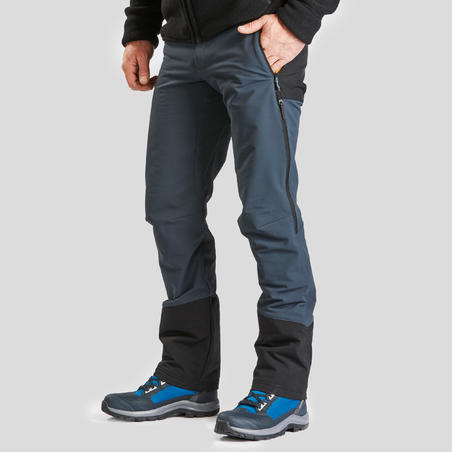 Чоловічі штани SH520 X-Warm для зимового туризму - Сірі