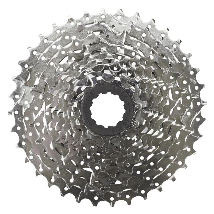 Cassette SUNRACE 10V 11x36 - Groupe MS, Argent Métallisé - Pour Vélo, Neuve