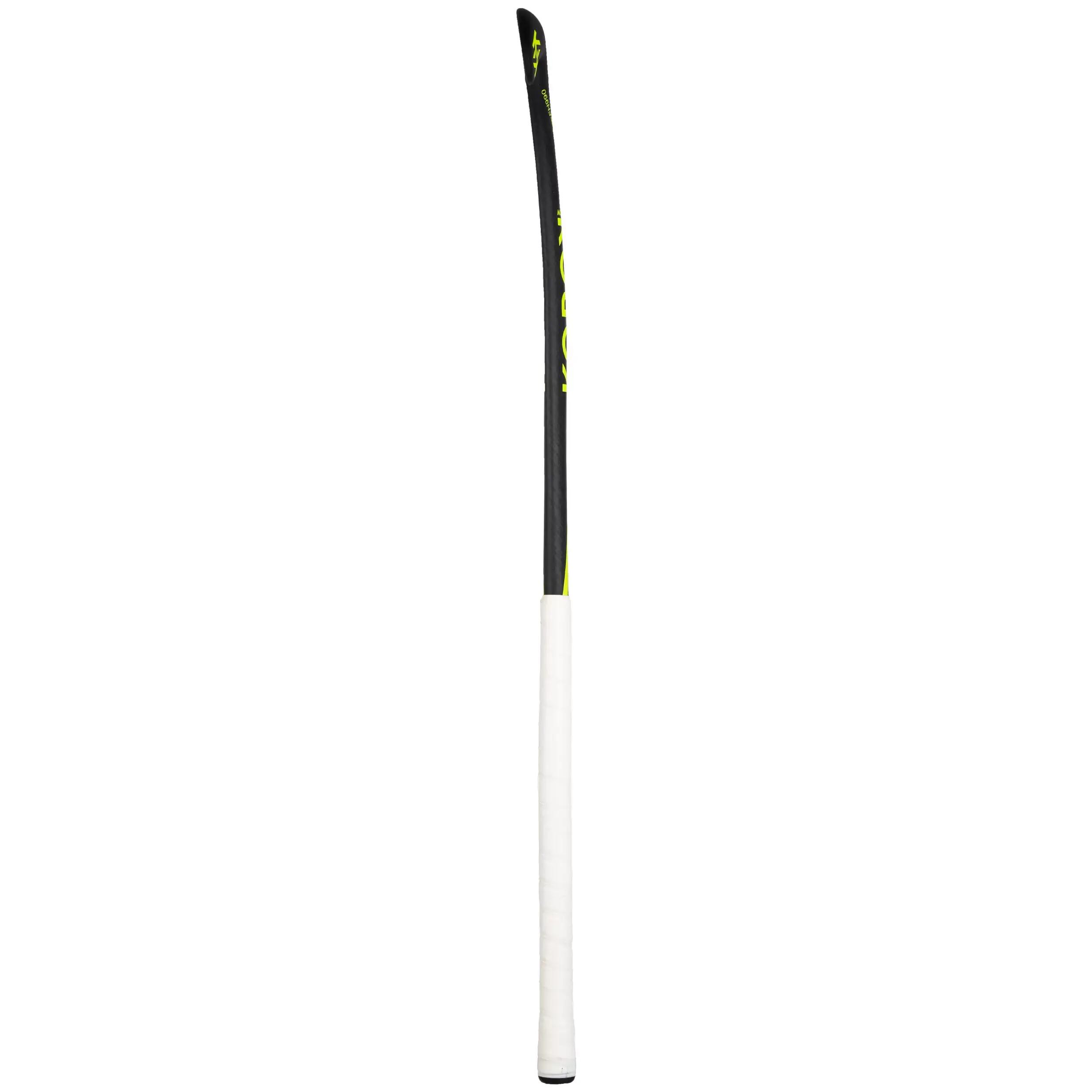 FH990 Adult Advanced 95% Carbon Field Hockey Mid Bow Stick - Yellow 4/9