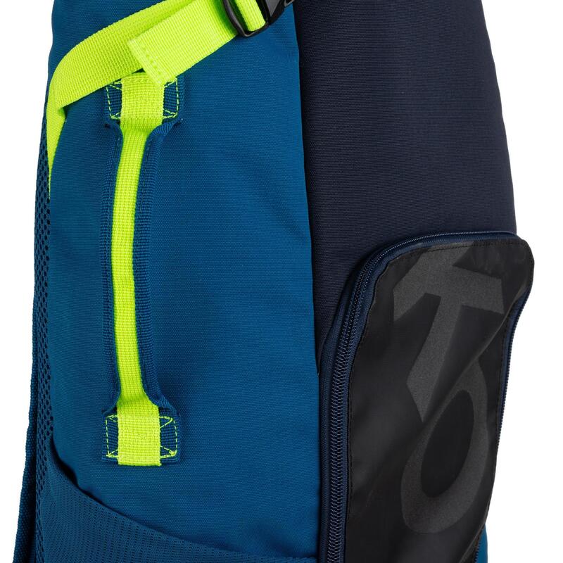 Sticktas voor veldhockey groot volume H560 tiener/volwassene blauw/geel