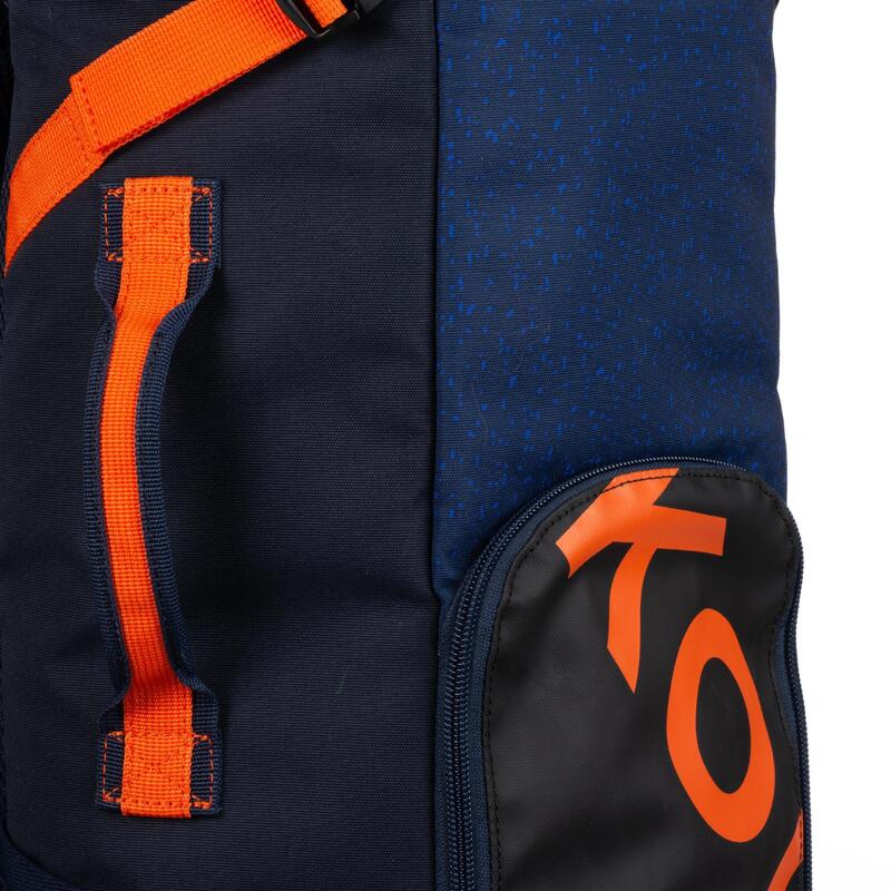Sticktas voor hockey medium FH540 blauw/oranje