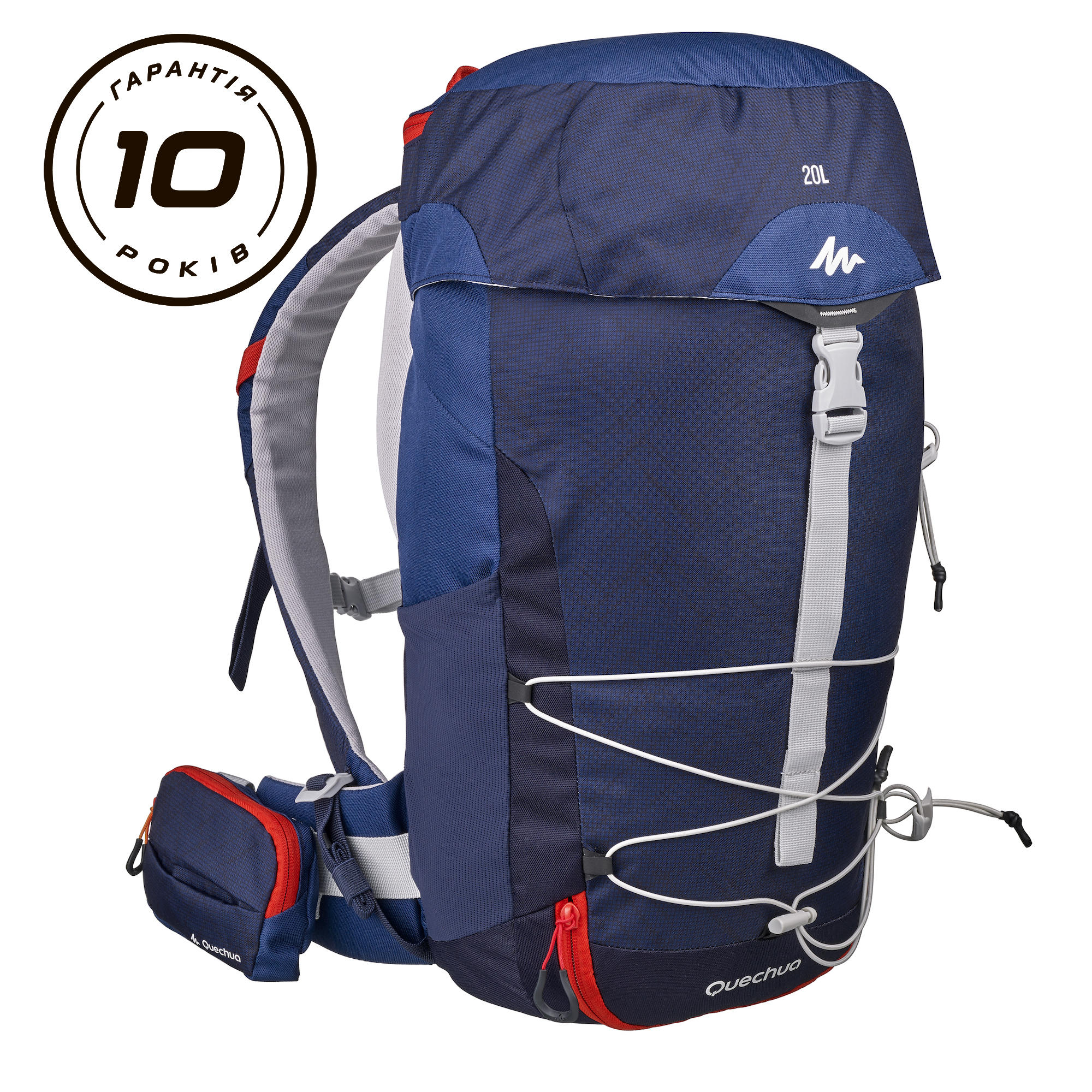 Hiking Backpack 20 Litre MH100 Dark Blue