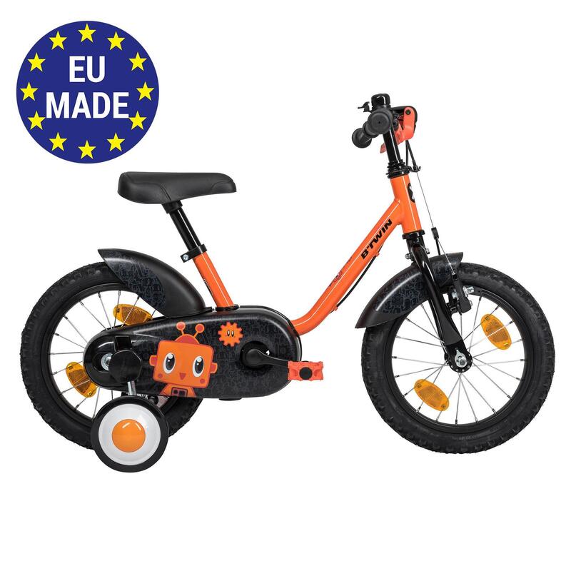 PRODUCTO OCASIÓN: BICICLETA DE NIÑOS BTWIN 500 14" 3-4,5 AÑOS ROBOT