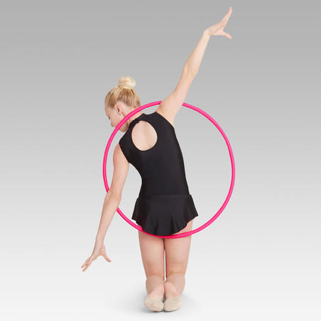 Обруч для художественной гимнастики 65 см розовый